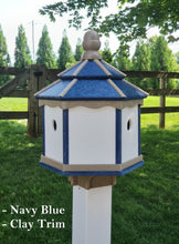 Load image into Gallery viewer, Birdhouse Poly Amish Handmade 3 Nesting Compartments Weather Resistant Birdhouse Outdoor
