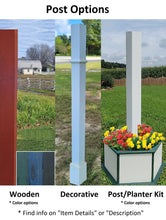Load image into Gallery viewer, Amish Bird Feeder Handmade - Poly Lumber Weather Resistant - Easy Mounting on 4&quot;x4&quot; Pole/Post - Bird Feeders For the Outdoors
