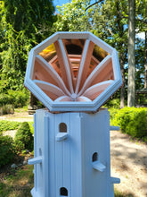 Load image into Gallery viewer, Birdhouse Copper Roof Handmade, X-Large 12 Nesting Compartments - Copper Roof
