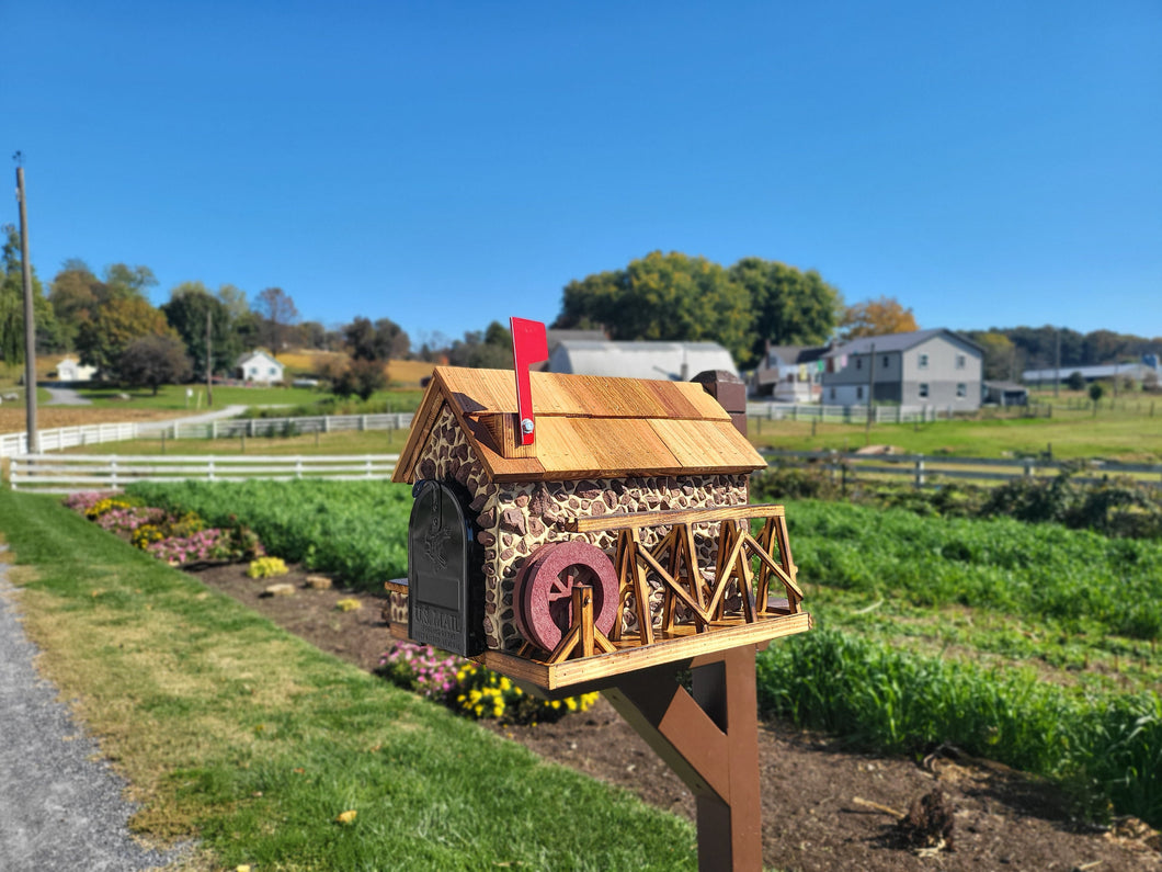 large mailbox, cottage mailbox, custom made mailbox, outdoor décor, farm mailbox, house mailbox, rural mailbox, decorative mailbox, cedar mailbox, blue mailbox, outdoor mailbox, handmade, better home and garden decorative mailboxes, unique mailboxes, cool mailboxes, modern mailbox yard art, post box, country décor, home & garden, colorful mailbox, handcrafted, letter box, two door mailbox, box for mail, unique, post box, aromatic cedar, home style mailbox, USPS approved, amish artisan, personalized gift,