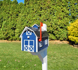 Dutch barn, Amish handmade, country mailbox, decorative mailboxes, unique mailboxes, better home and garden cool mailboxes, mailbox on post