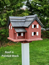 Load image into Gallery viewer, Purple Martin Bird House Amish Handmade 6 Nesting Compartments Birdhouse Outdoor
