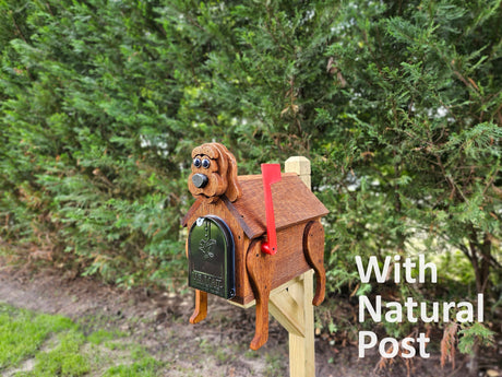 Dog mailbox, bear mailbox racoon mailbox, Farm animal mailbox, animal mailbox, Pet mailbox, Pet lover gift, Forest animal mailbox, unusual mailbox, farm mailbox, yard art,