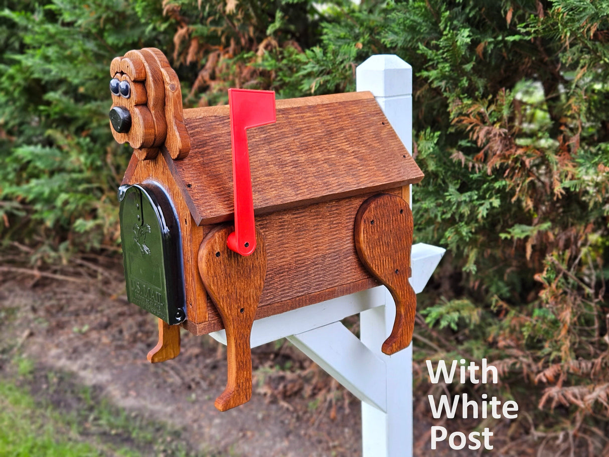 Dog mailbox, bear mailbox racoon mailbox, Farm animal mailbox, animal mailbox, Pet mailbox, Pet lover gift, Forest animal mailbox, unusual mailbox, farm mailbox, yard art,