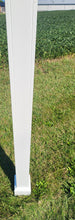 Load image into Gallery viewer, Vinyl Post For Birdhouse or Bird Feeder, inner wooden post included! Amish handmade decorative white Post, Mount houses &amp; Feeders With Ease
