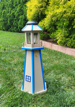 Load image into Gallery viewer, Solar Lighthouse Amish Made  - Poly
