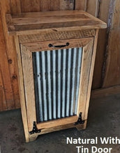 Load image into Gallery viewer, Tilt-out Trash Bin , Recycling Bin, Wood Storage, Cabinet Amish Handmade, Garbage Can

