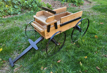 Load image into Gallery viewer, Hitch Wagon - Buckboard Wagon - Amish Handmade - Garden Decor - Country Decor- Primitive - Crafts
