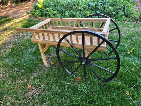 Peddler Cart - Vending Cart - Decorative - Fruit Cart- Amish Handmade - Country Decor- Primitive