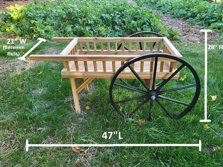 Peddler Cart - Vending Cart - Decorative - Fruit Cart- Amish Handmade - Country Decor- Primitive - Garden Decoration