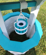 Garden Wishing Well- Yard Wishing Well - Poly - Amish Handmade - Wishing Wells