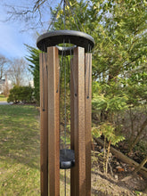 Load image into Gallery viewer, 48&quot;-80&quot; Wind Chimes Amish Handmade - Square Aluminum Chimes - Soothing - Deep Tone - Sound Healing - Outdoor Decor - Wind Bells - Nature
