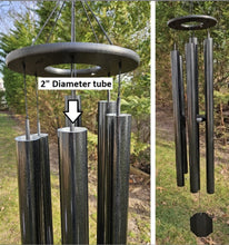 Load image into Gallery viewer, 51&quot;-84&quot;  Wind Chimes  Amish Handmade - Aluminum Tubes - Deep Tone - Healing - Outdoor Decor - Soothing - Wind Bells - Meditation - Nature

