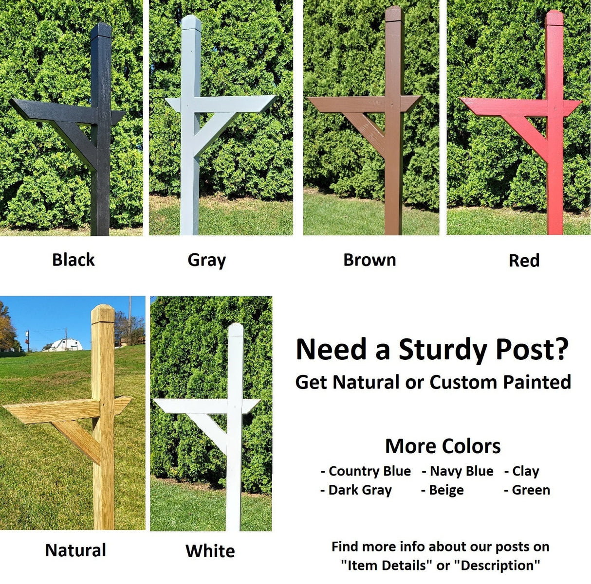 Amish Mailbox - Handmade - Log Cabin Style - Wooden with Metal USPS Approved Mailbox Outdoor - Log Cabin + Metal Insert